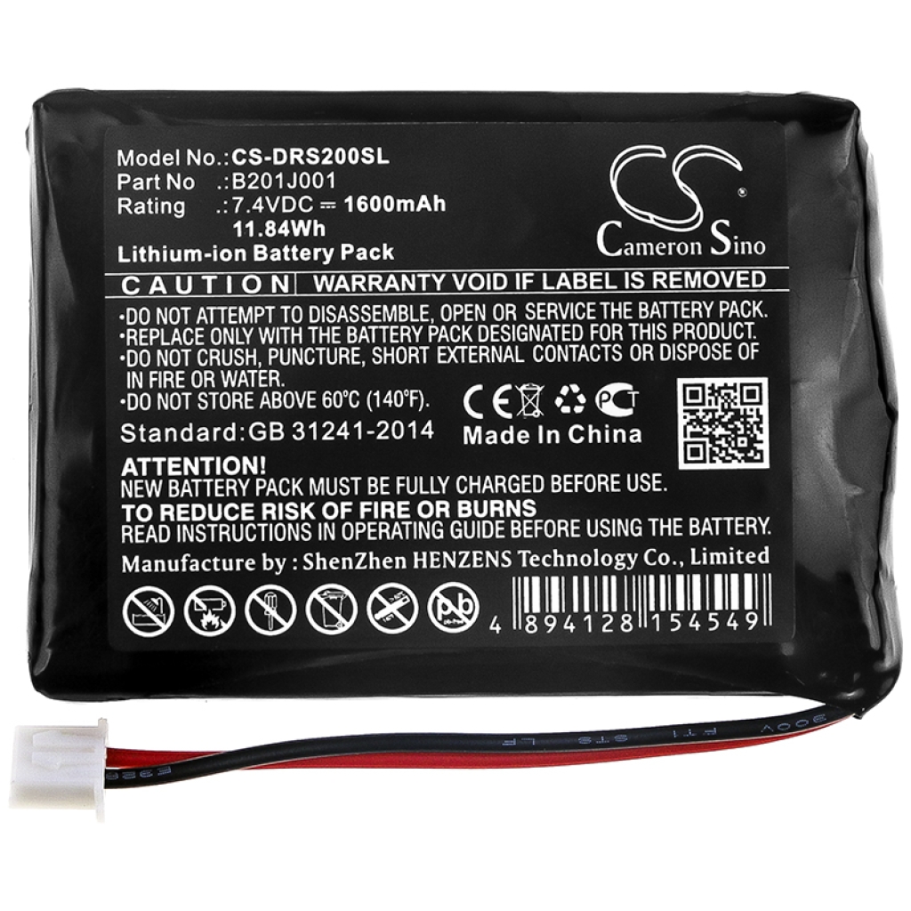 Batterier Ersätter B201J001