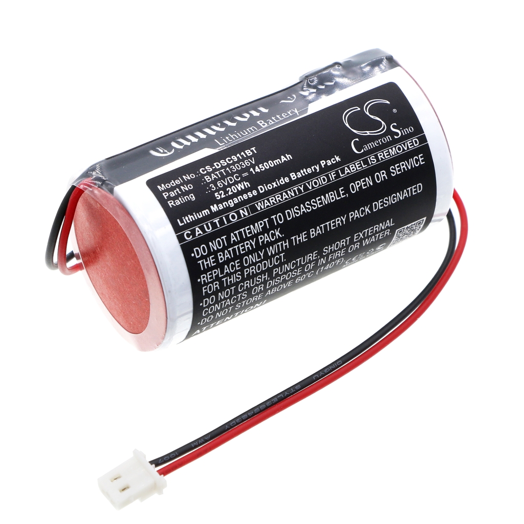 Batterier för hemsäkerhet Dsc CS-DSC911BT