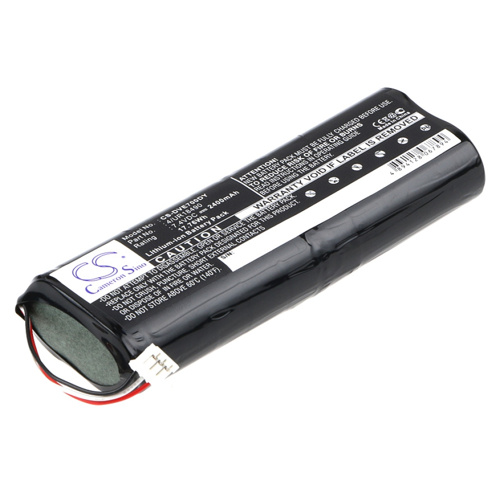 Batteries DVD Player Battery CS-DVE700DY