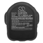 CS-DWC540PW<br />Batterier för  ersätter batteri DE9074