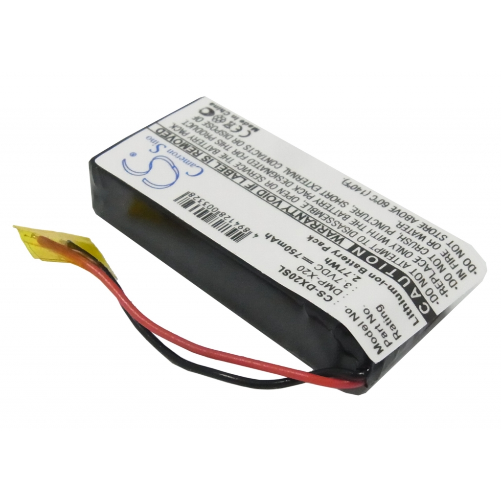 Batterier Ersätter DMP-X20