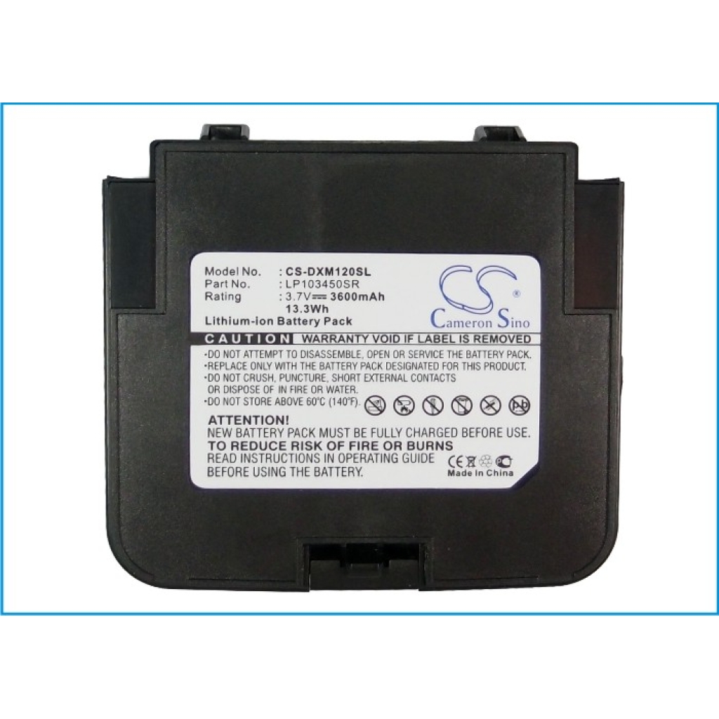 Batterier Ersätter LP103450SR