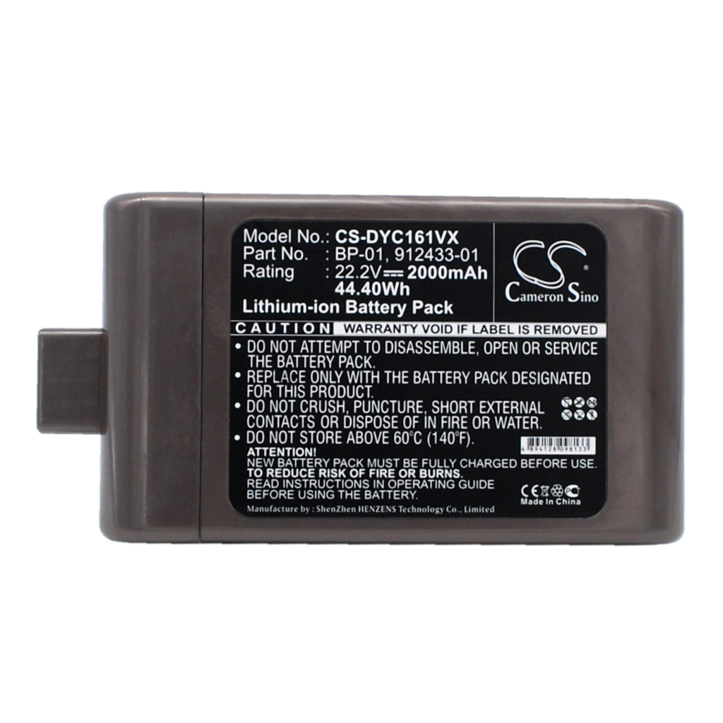 Batterier till dammsugare Dyson CS-DYC161VX