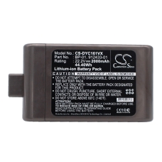 Kompatibel batteribyte för Dyson  912433-01, 12097, BP-01, 912433-04, 912433-03