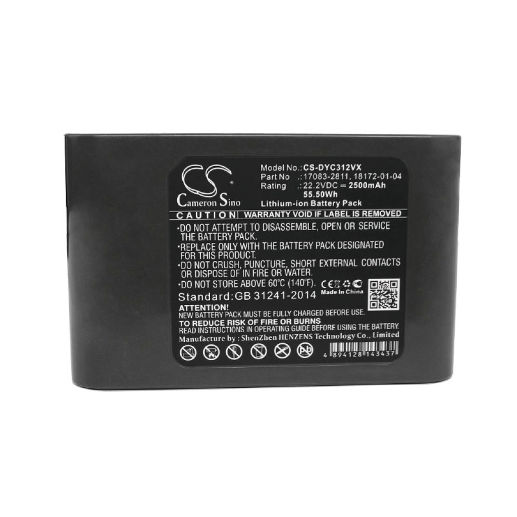 Battery Replaces 18172-0201