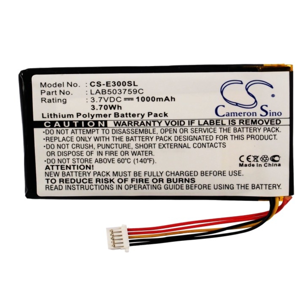 Compatible battery replacement for Toshiba LAB503759C