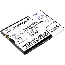 Compatible battery replacement for Emporia AK-V99