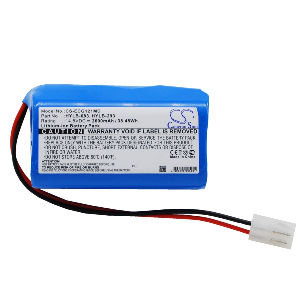 Batterier för medicintekniska produkter Biocare CS-ECG121MD