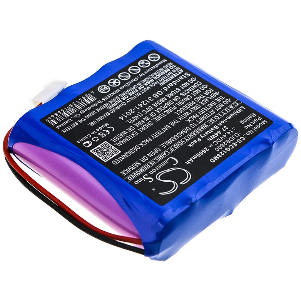 Batterier för medicintekniska produkter Cmics CS-ECG123MD