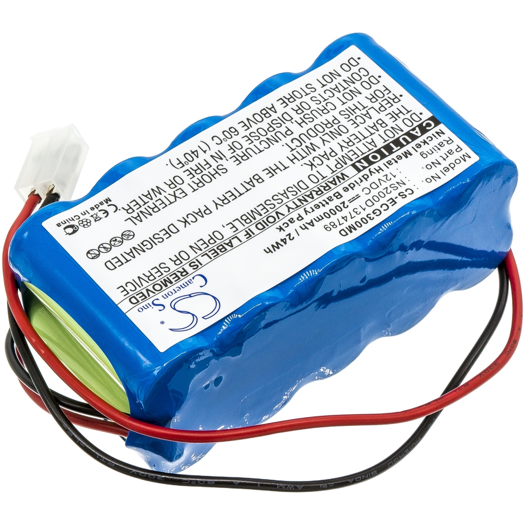 Batterier Ersätter ECG-101A