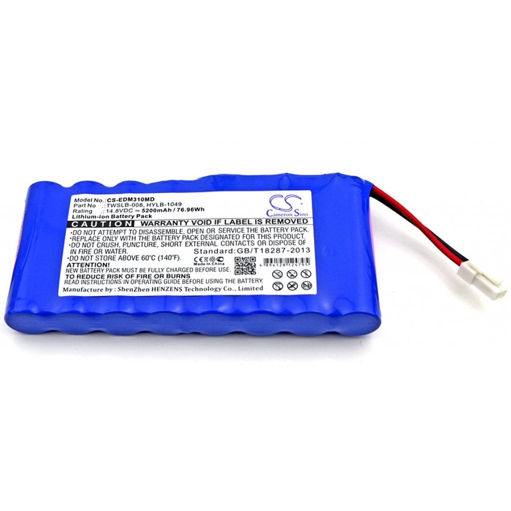 Batterier för medicintekniska produkter Edan CS-EDM310MD