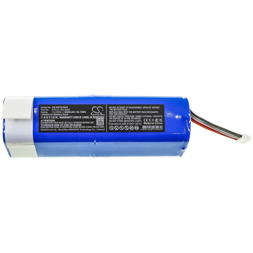 Battery Replaces S10-Li-144-6800