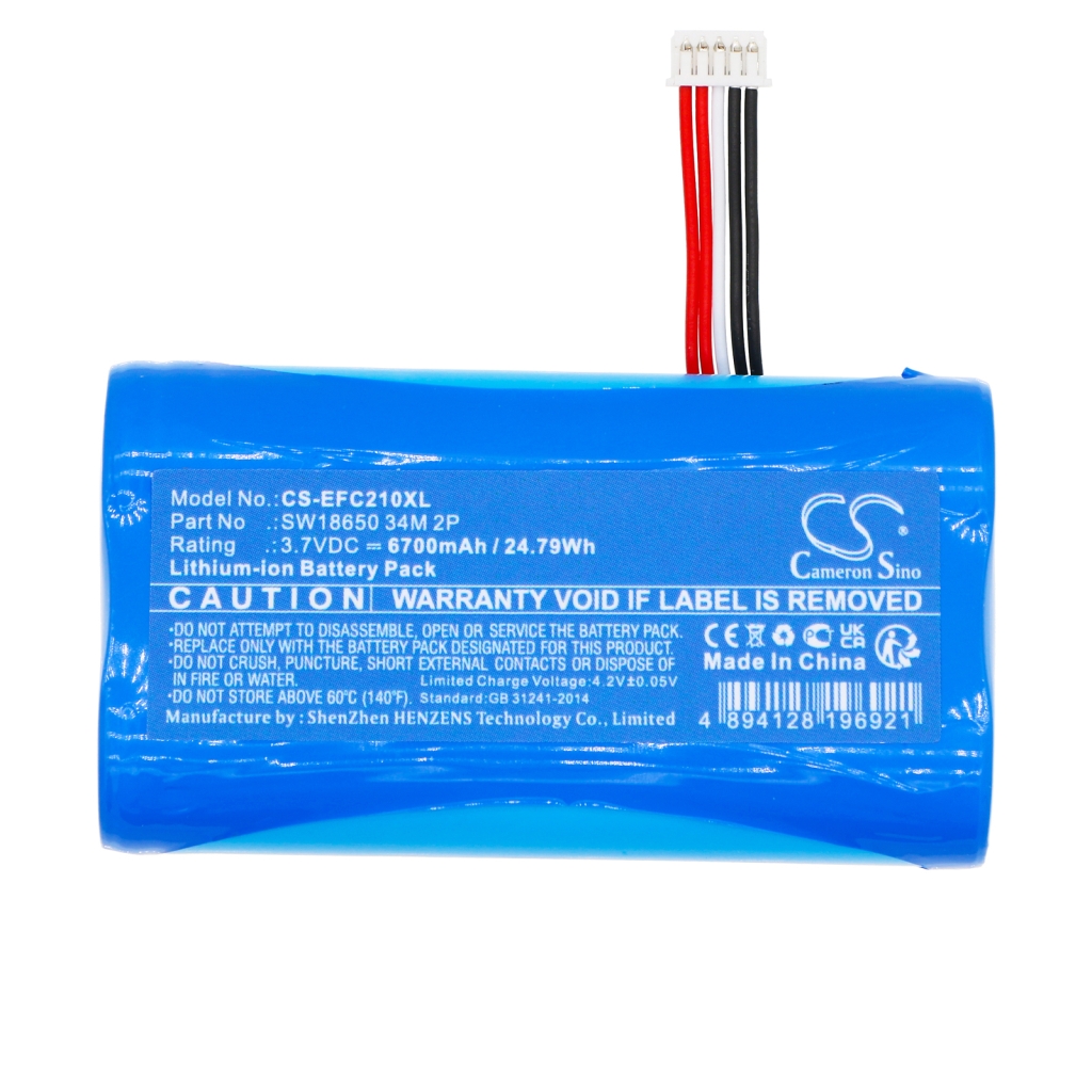 Battery Replaces SW18650 34M 2P