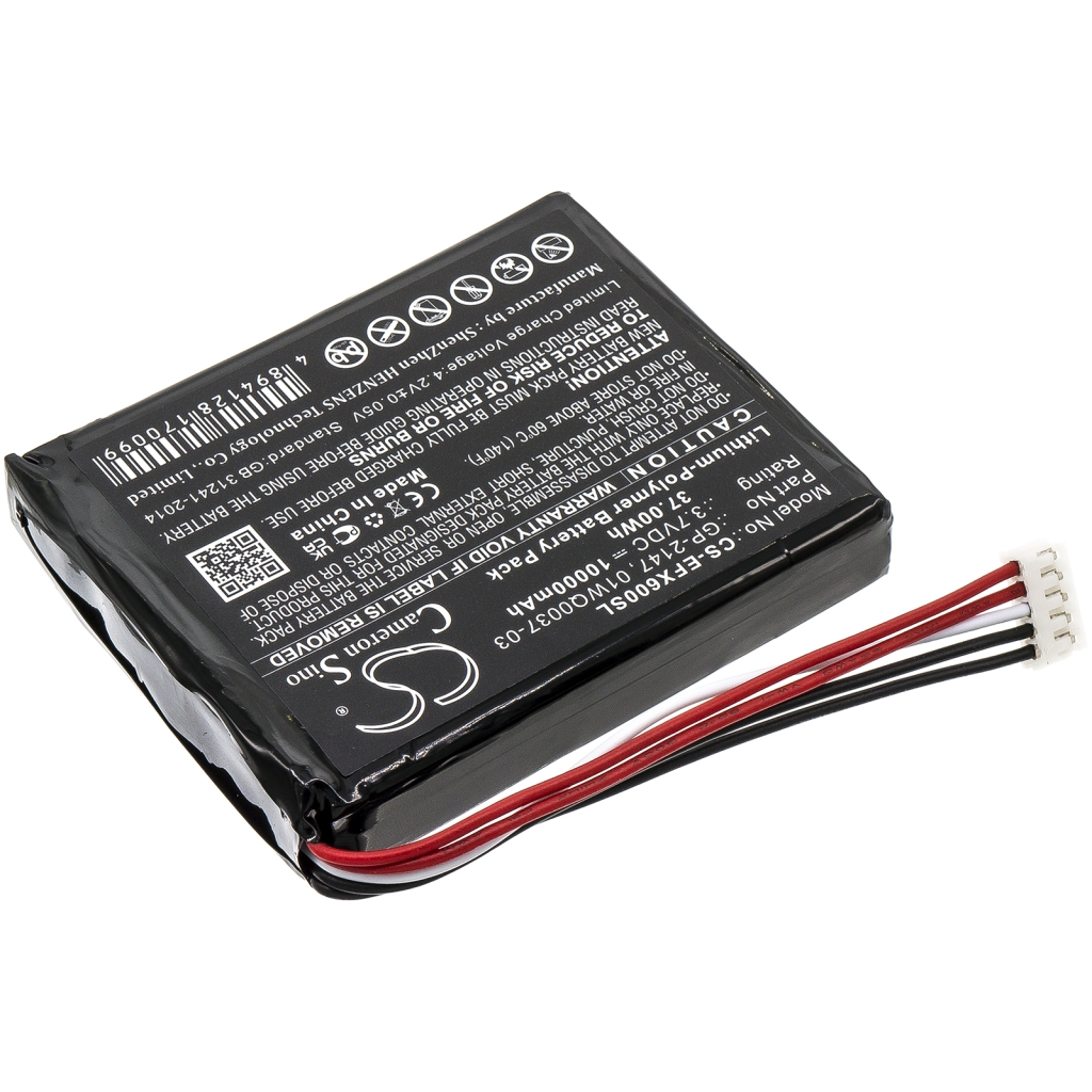 Batterier för verktyg Exfo CS-EFX600SL