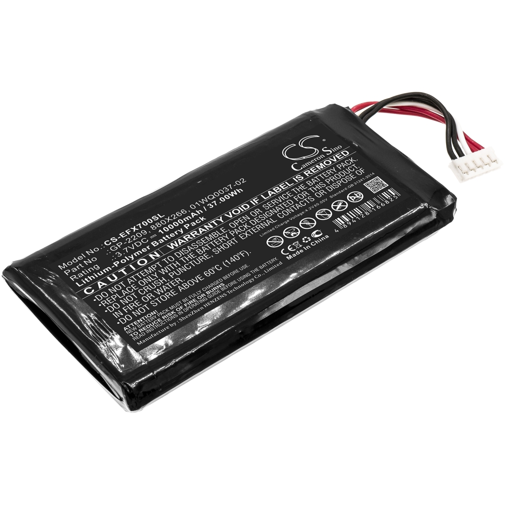 Batterier för verktyg Exfo CS-EFX700SL