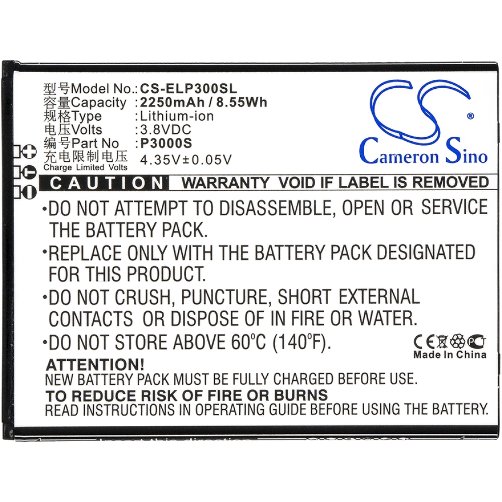 Batterier till mobiltelefoner Elephone CS-ELP300SL
