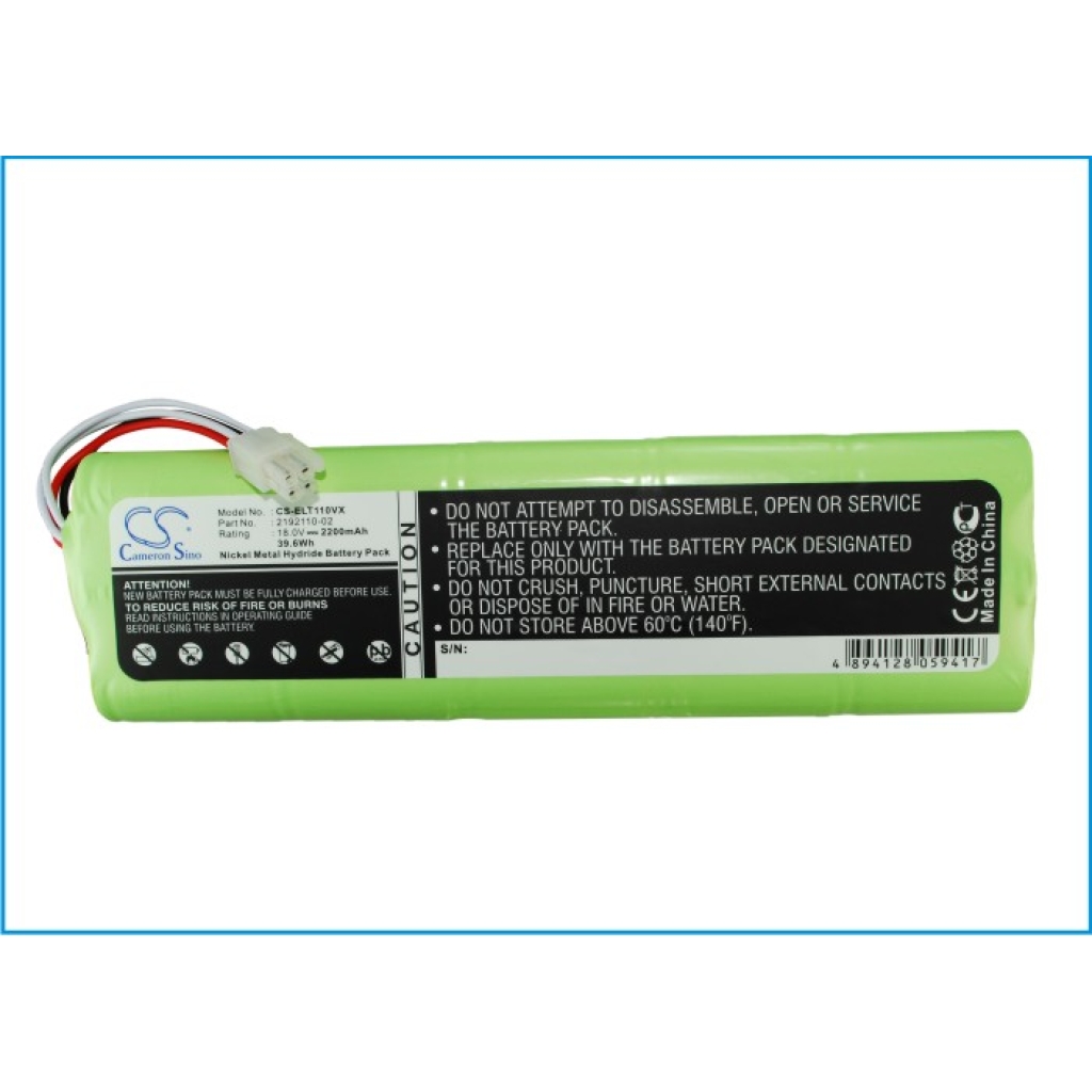 Batterier Ersätter 2192110-02