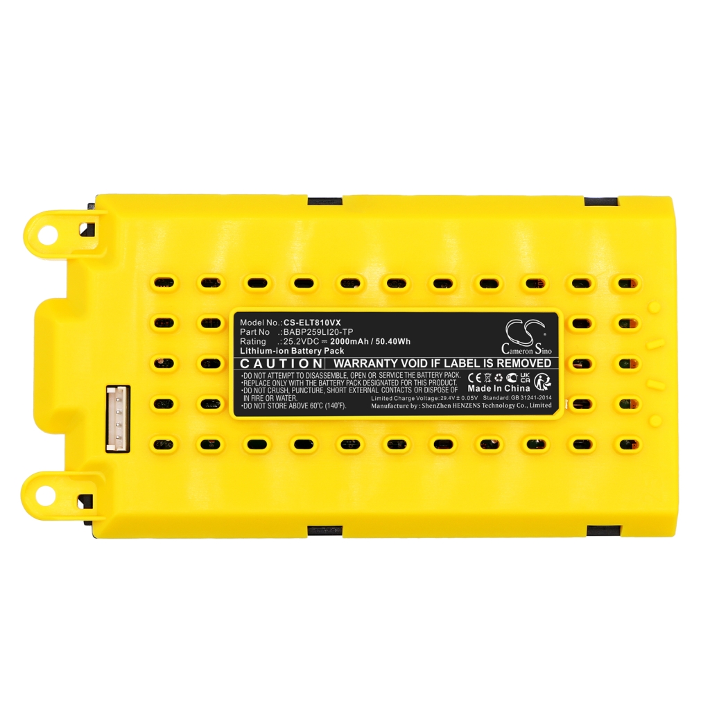 Batterier Ersätter BABP252LI21-VTC4