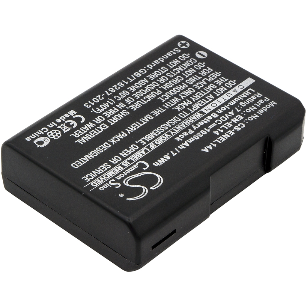 Batterier Ersätter DSLR D5600