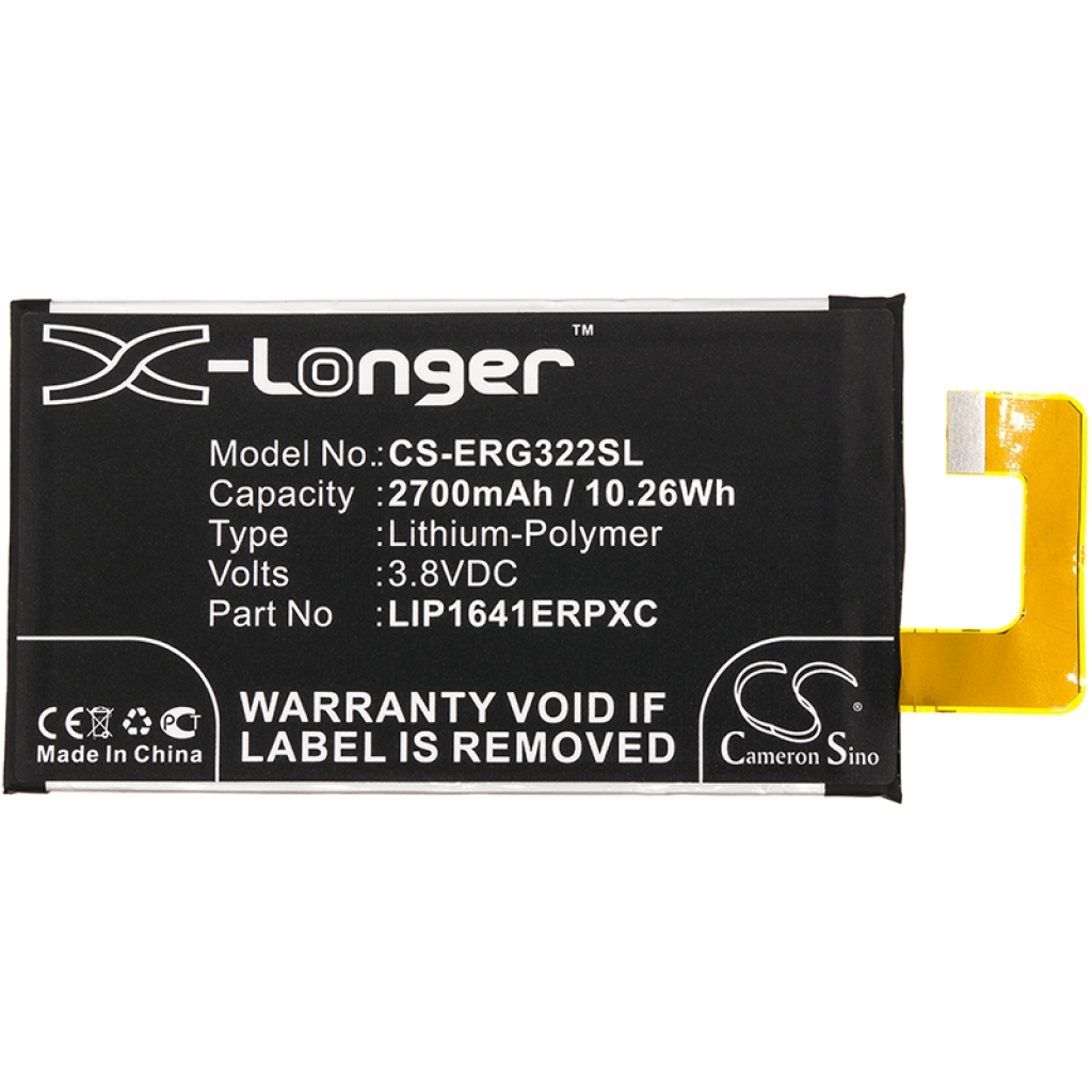 Batterier Ersätter LIP1641ERPXC