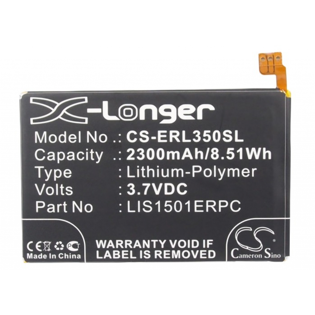 Batterier Ersätter LIS1501ERPC