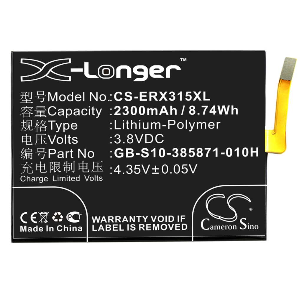 Batterier Ersätter Xperia XA LTE