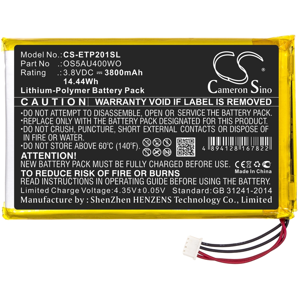 Battery Replaces OS5AU400WO