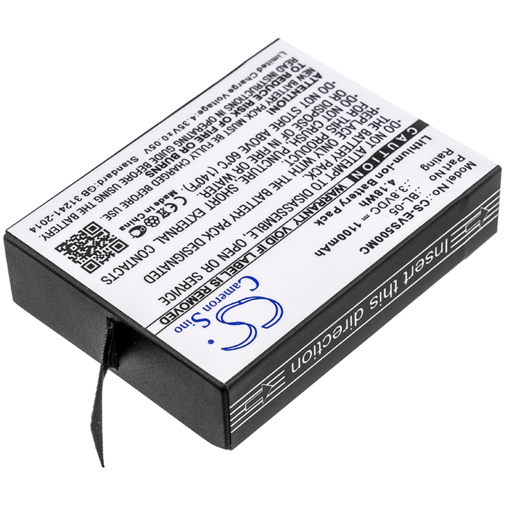 Batterier Ersätter S5 Plus