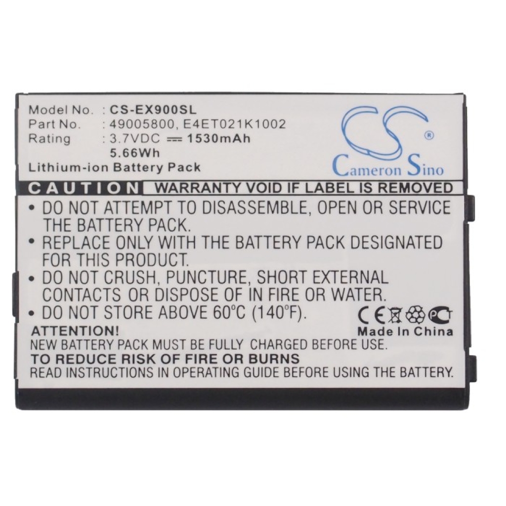 Mobile Phone Battery E-TEN glofiish V900