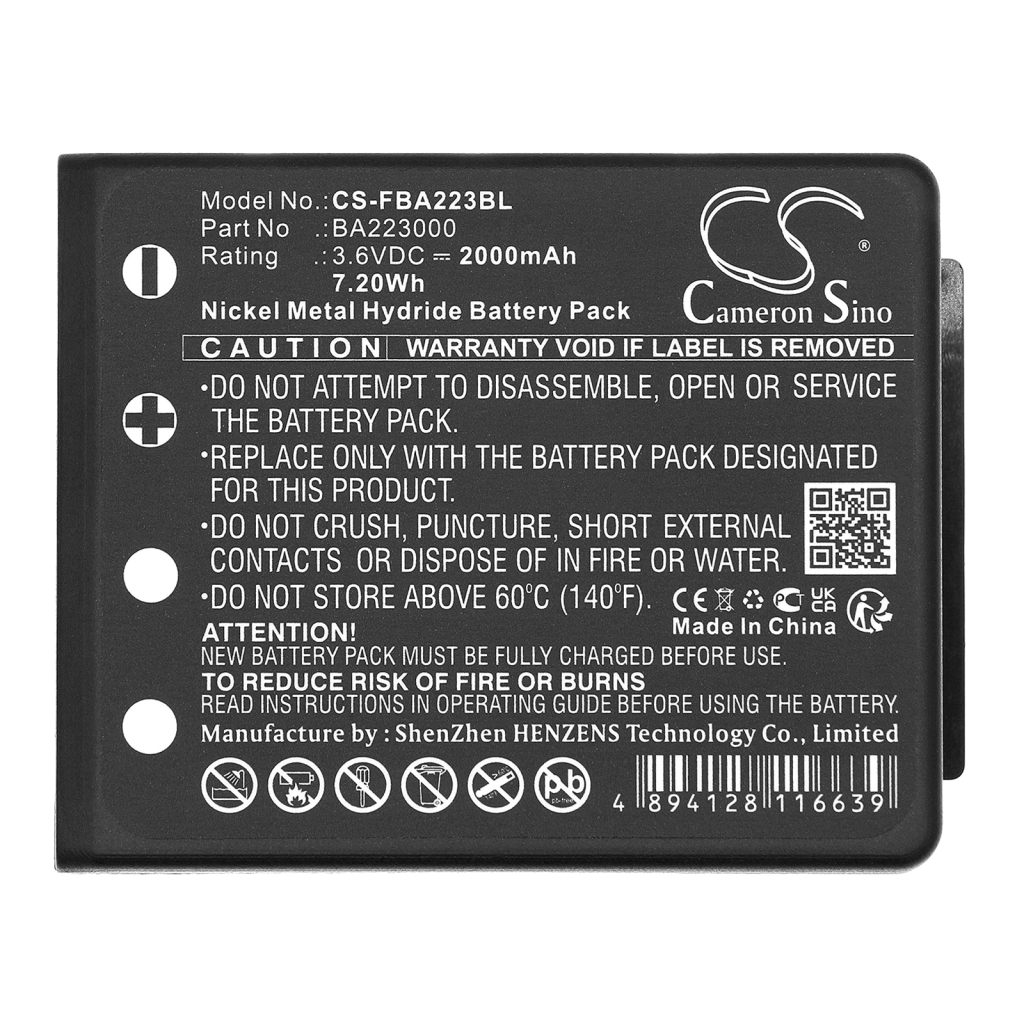 Industriella batterier Hbc CS-FBA223BL