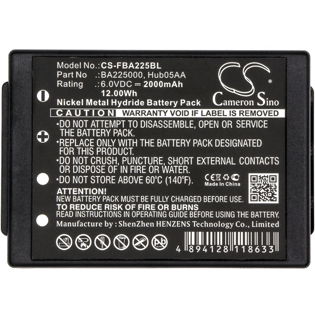 Industriella batterier Hbc CS-FBA225BL