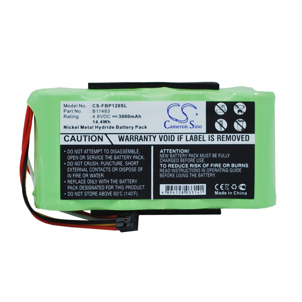 Batterier Ersätter Fluke 123 ( Firmware below V2.0 )