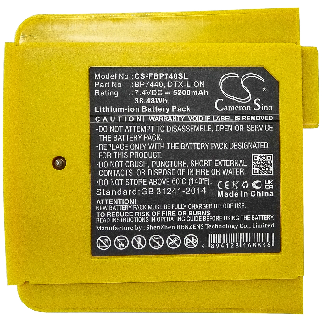 Batterier för verktyg Fluke CS-FBP740SL