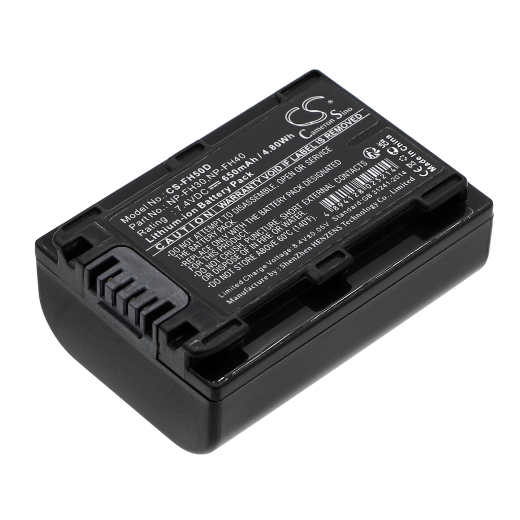 Batterier Ersätter DSC-HX100V