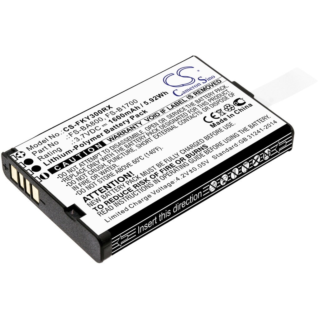 Batterier Ersätter FS-iT4S