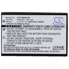 Kompatibel batteribyte för Baofeng BC-8260,BP-244,E-DC-21,FNB-82LI,MLB-1000...