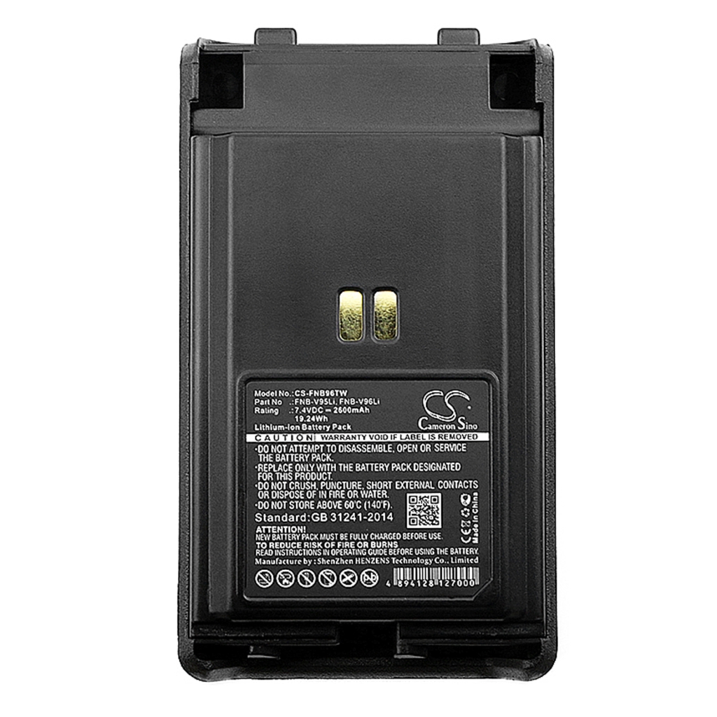 Battery Replaces FNB-V95Li