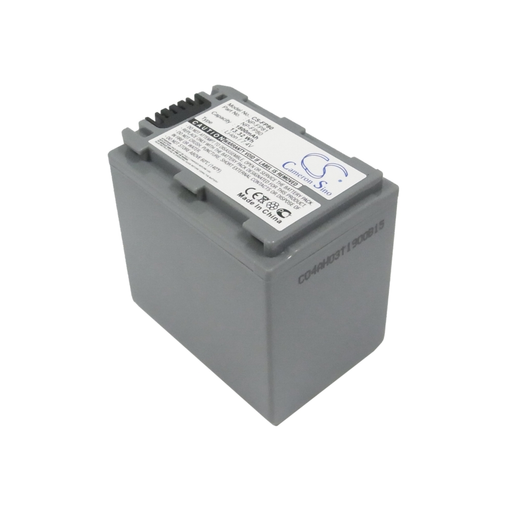 Batterier Ersätter NP-FP80