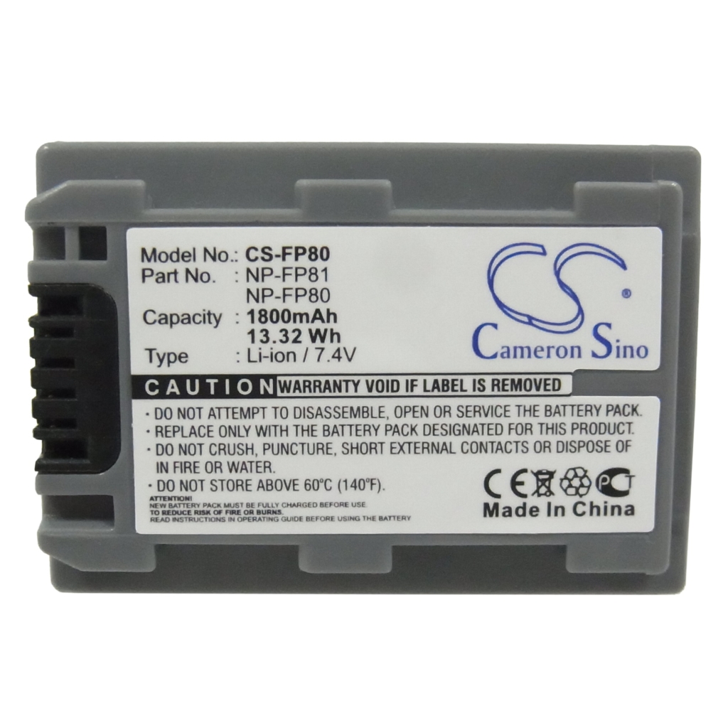 Camera Battery Sony DCR-DVD105