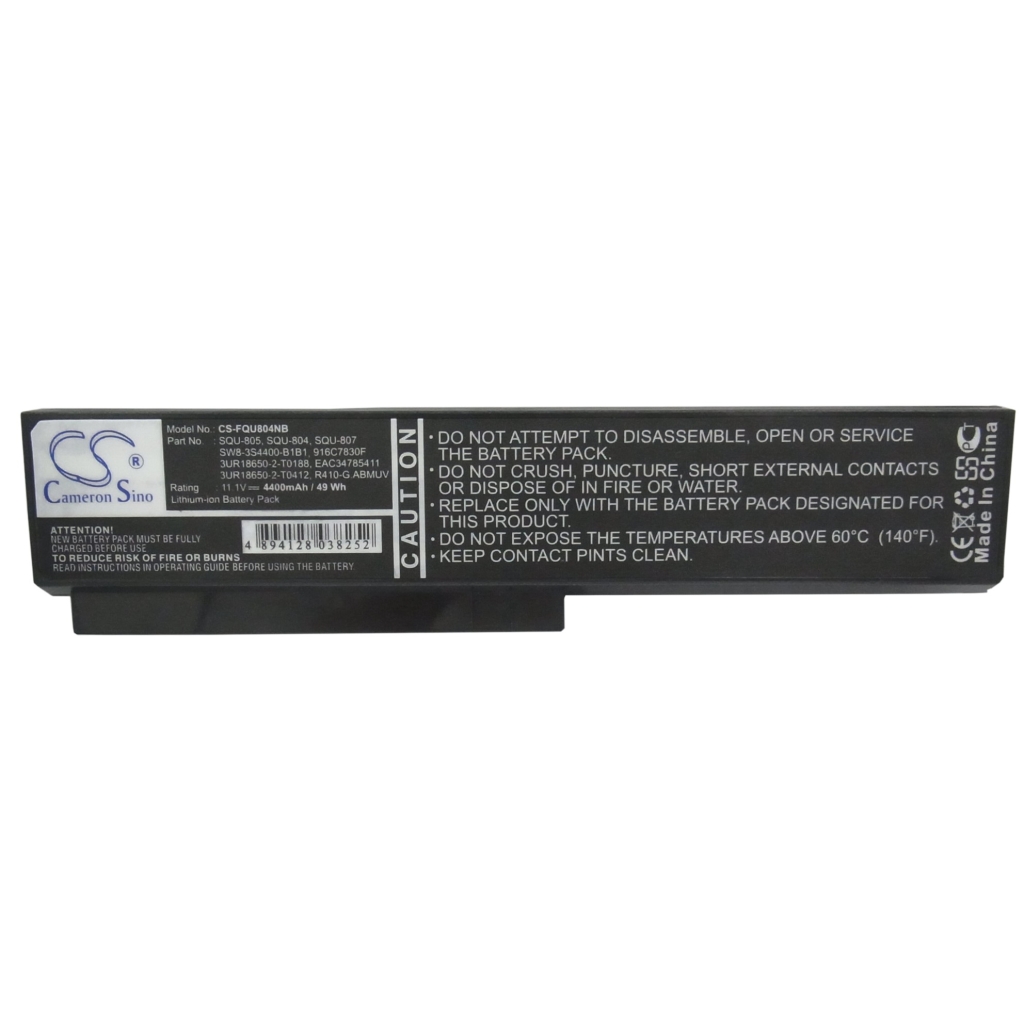 Batterier till bärbara datorer HASEE CS-FQU804NB