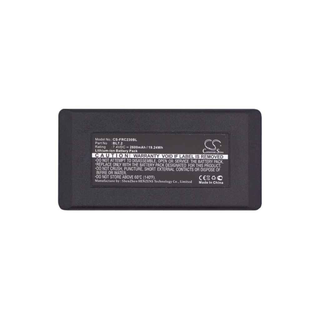 Compatible battery replacement for Falard BL7.2