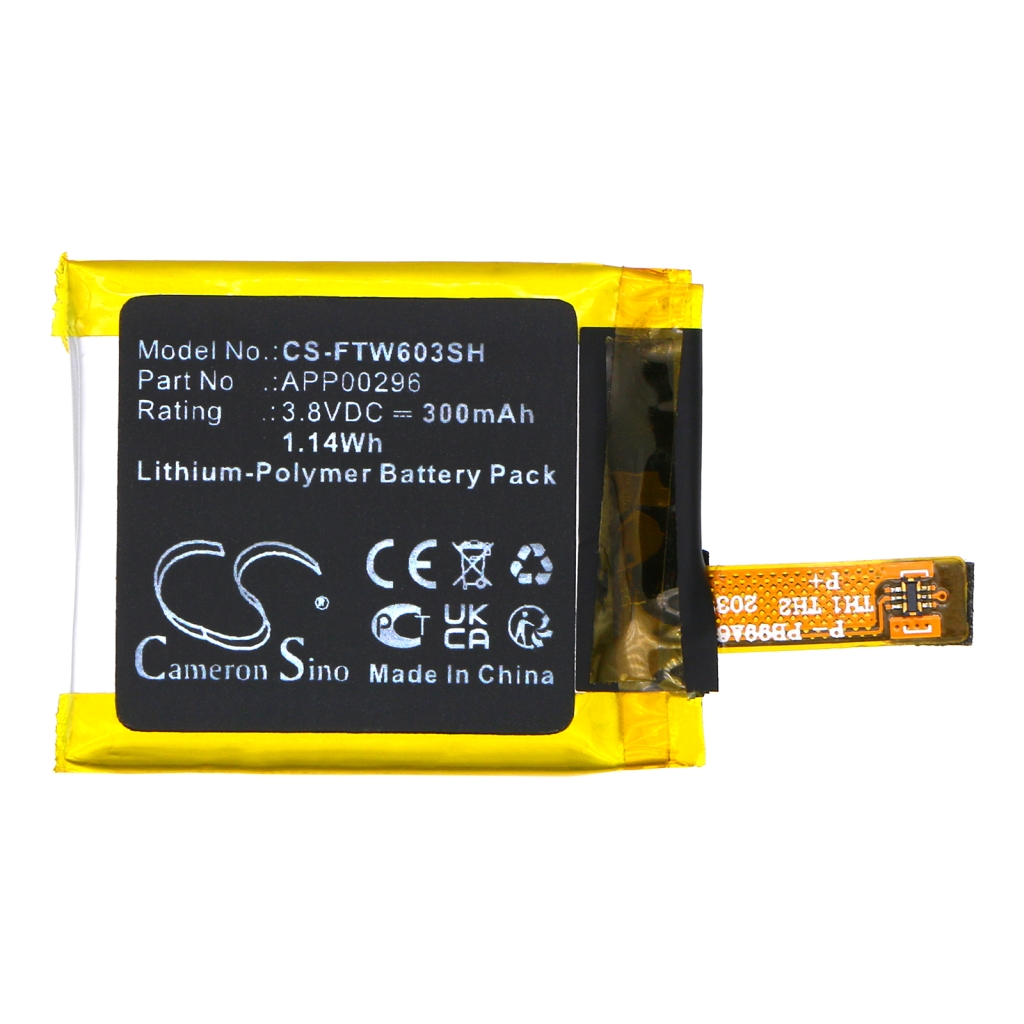 Batterier för smarta klockor Fossil CS-FTW603SH