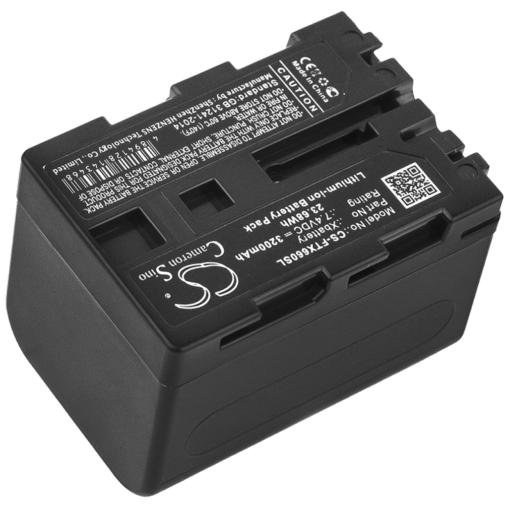 Batterier Batterier till värmekameror CS-FTX660SL