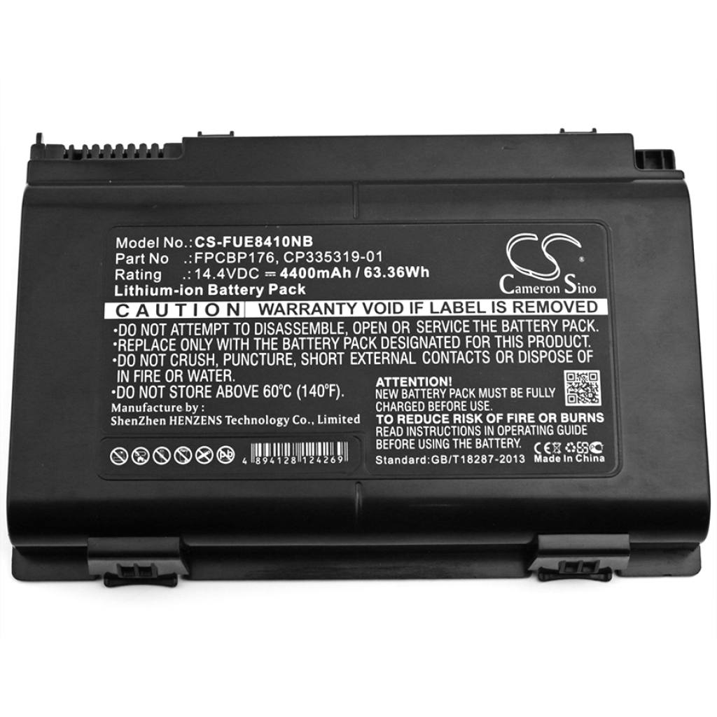 Batterier Ersätter LifeBook A1220 FUJITSU LifeBook A530