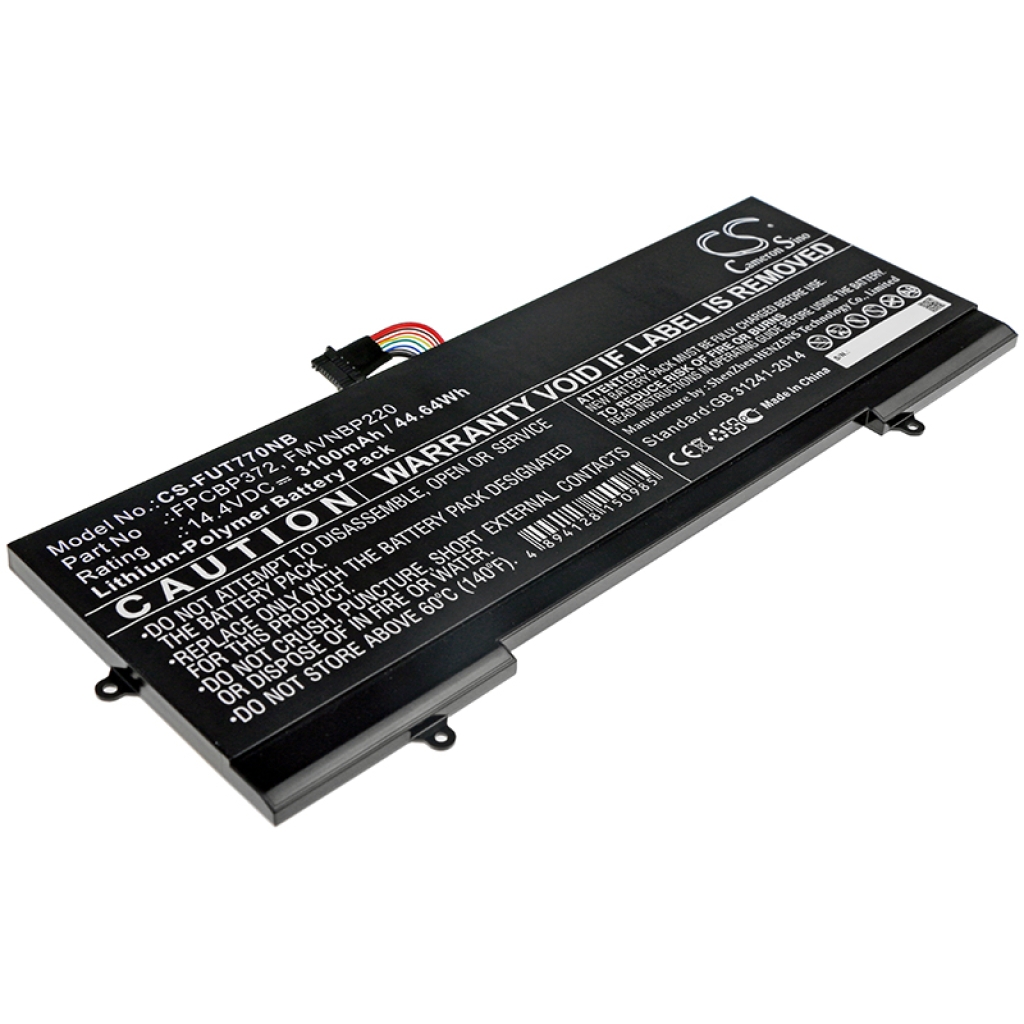 Batterier Ersätter Lifebook U77