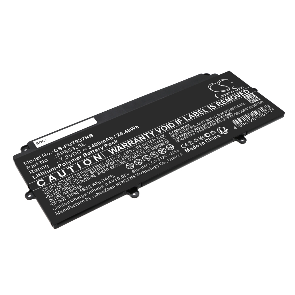 Batterier Ersätter CP737633-01