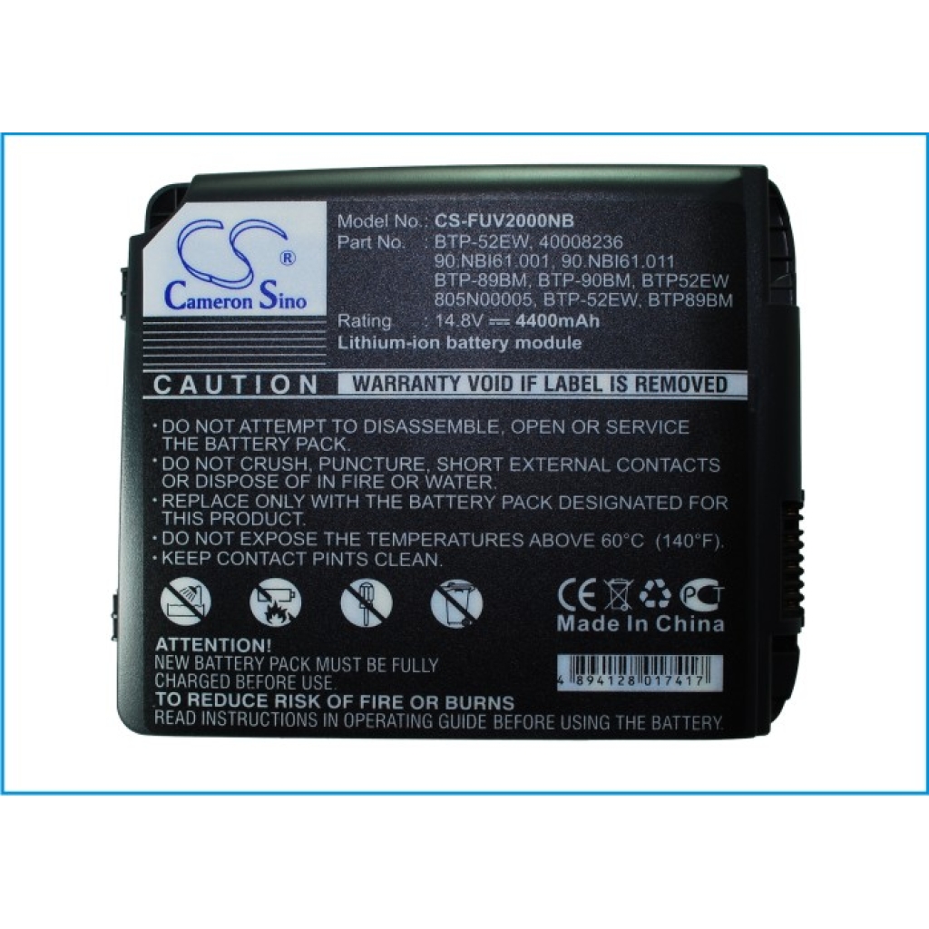 Batterier Ersätter Amilo M7400
