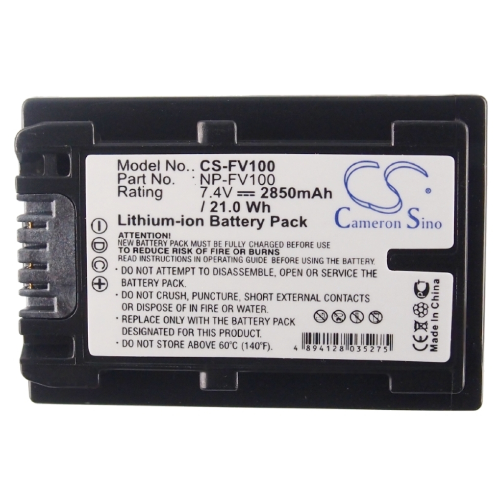 Camera Battery Sony DCR-SX83E