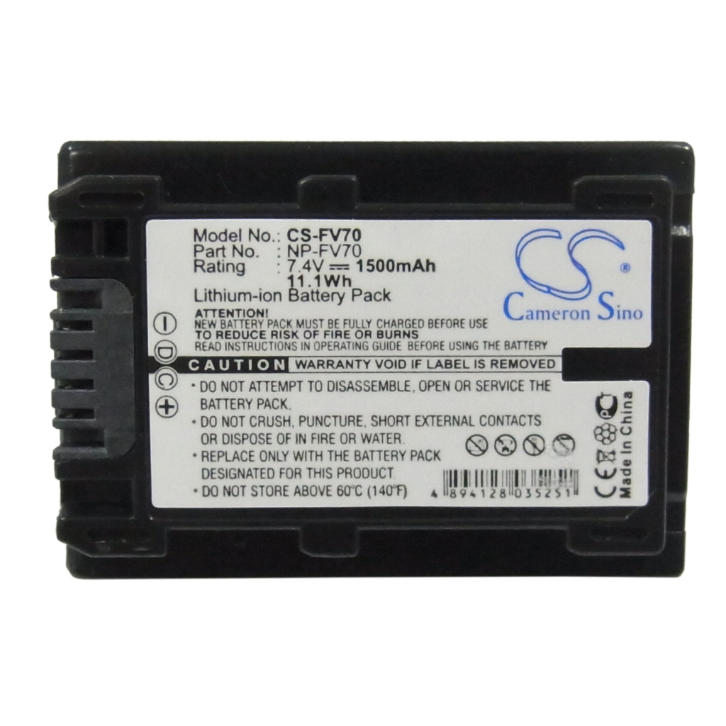 Camera Battery Sony HDR-CX150