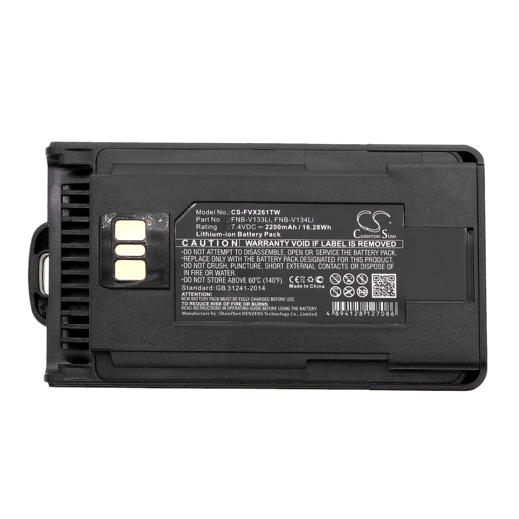 Two-Way Radio Battery Vertex VX-451